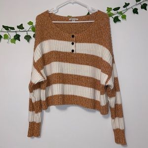 American Eagle Outfitters Knit Cropped Sweater